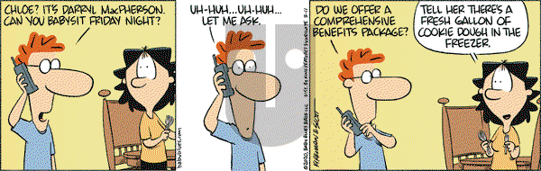 Baby Blues on Wednesday March 11, 2020 Comic Strip