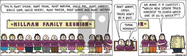 Cathy Classics on Tuesday July 31, 2007 Comic Strip