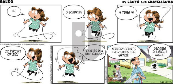 Baldo on Sunday May 26, 2019 Comic Strip
