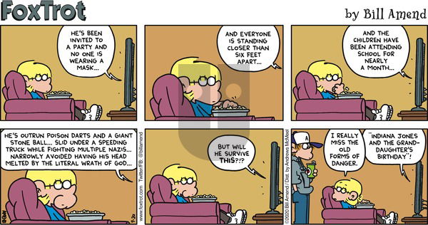 FoxTrot on Sunday September 20, 2020 Comic Strip