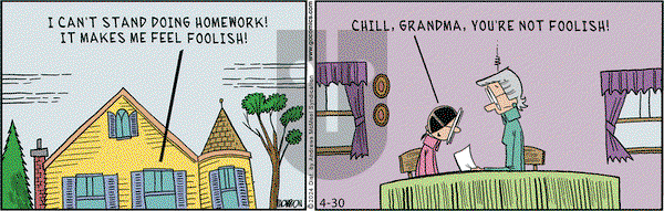 Grand Avenue on Tuesday April 30, 2024 Comic Strip