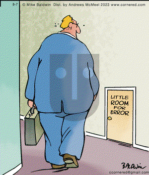 Cornered - Monday August 7, 2023 Comic Strip