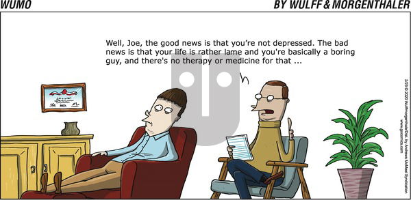 WuMo on Sunday February 23, 2020 Comic Strip