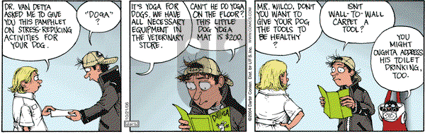 Get Fuzzy on Saturday October 21, 2006 Comic Strip