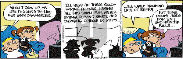 Soup to Nutz - Old on Saturday January 23, 2010 Comic Strip