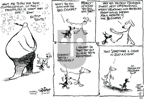 Pat Oliphant on Thursday March 8, 2012 Comic Strip