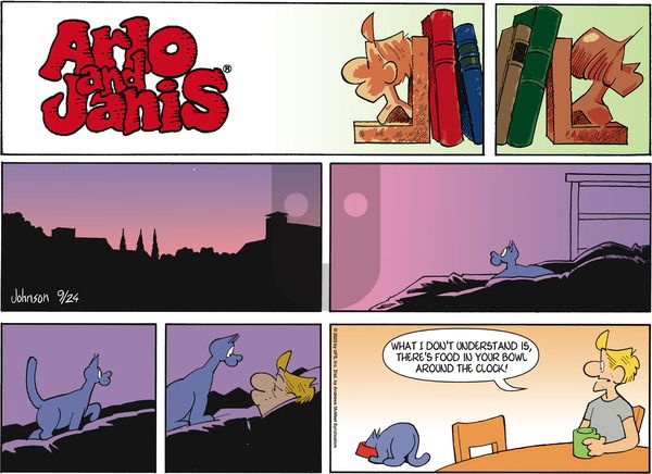 Arlo and Janis - Sunday September 24, 2023 Comic Strip