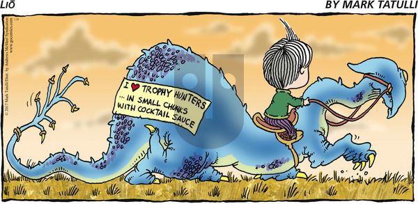Lio on Sunday January 29, 2017 Comic Strip