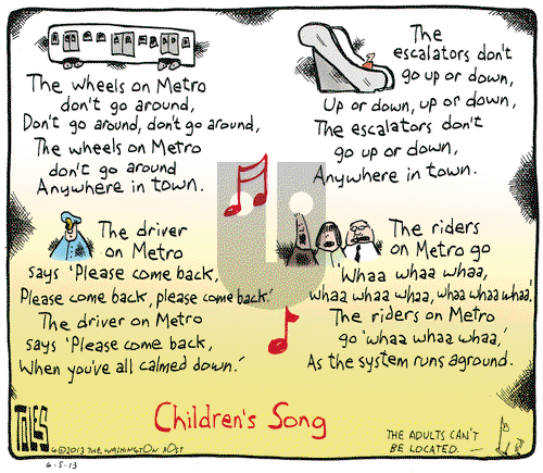 Tom Toles on Wednesday June 5, 2013 Comic Strip