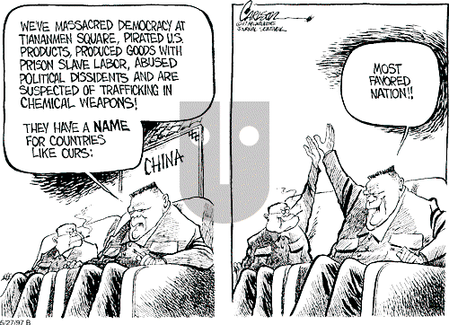 Stuart Carlson on Wednesday May 28, 1997 Comic Strip