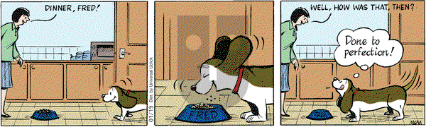 Fred Basset on Saturday January 19, 2013 Comic Strip