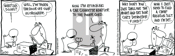 The Duplex on Monday March 6, 2000 Comic Strip