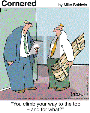 Cornered on Tuesday January 8, 2019 Comic Strip