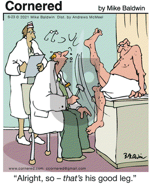 Cornered on Wednesday June 23, 2021 Comic Strip