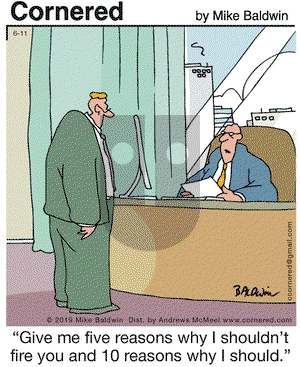 Cornered on Tuesday June 11, 2019 Comic Strip