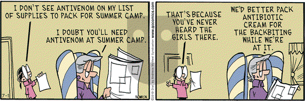 Grand Avenue on Monday July 1, 2019 Comic Strip