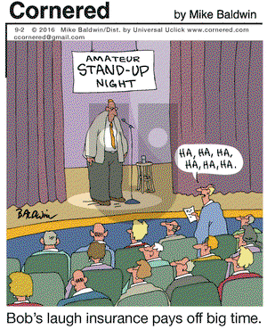 Cornered on Friday September 2, 2016 Comic Strip
