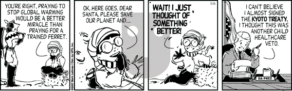Cow and Boy Classics on Wednesday December 26, 2007 Comic Strip