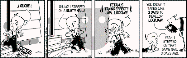 Cow and Boy Classics on Monday May 28, 2007 Comic Strip