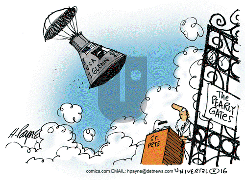 Henry Payne on Friday December 9, 2016 Comic Strip