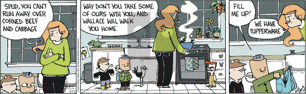 Wallace the Brave on Thursday March 13, 2025 Comic Strip