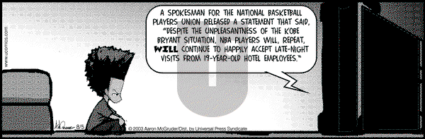 The Boondocks on Tuesday March 8, 2011 Comic Strip