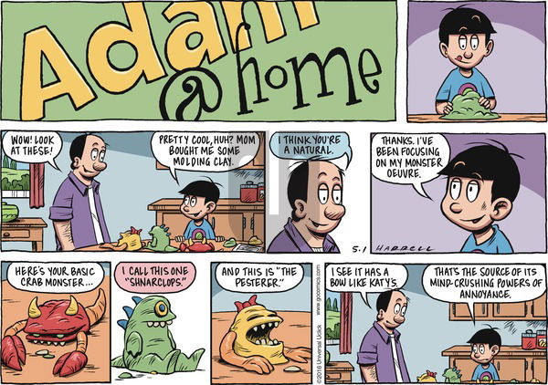 Adam@Home on Sunday May 1, 2016 Comic Strip
