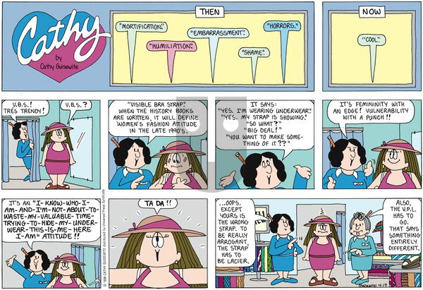 Cathy Classics on Sunday April 19, 1998 Comic Strip