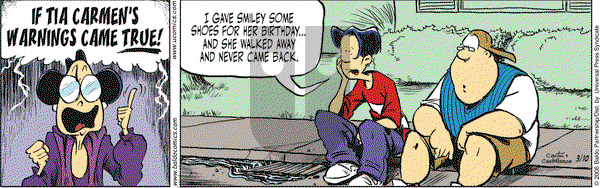 Baldo on Friday March 10, 2006 Comic Strip