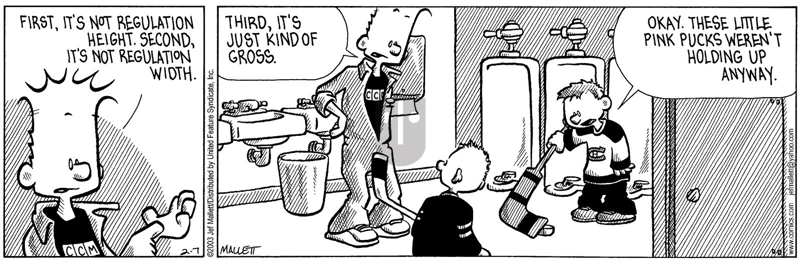 Frazz - Friday February 7, 2003 Comic Strip