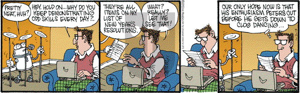 Monty on Thursday January 3, 2013 Comic Strip