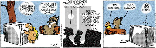 Over the Hedge on Tuesday February 28, 2012 Comic Strip