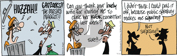 The Knight Life on Monday July 31, 2017 Comic Strip