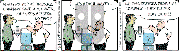 The Born Loser on Friday April 19, 2013 Comic Strip