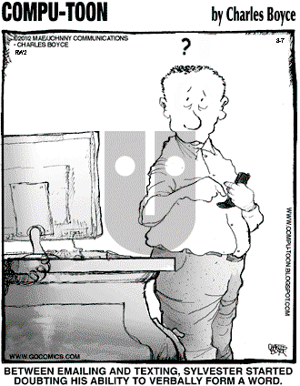 Compu-toon on Wednesday March 7, 2012 Comic Strip