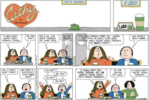 Cathy Classics on Sunday October 26, 2003 Comic Strip