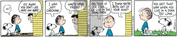 Peanuts on Thursday May 16, 2002 Comic Strip