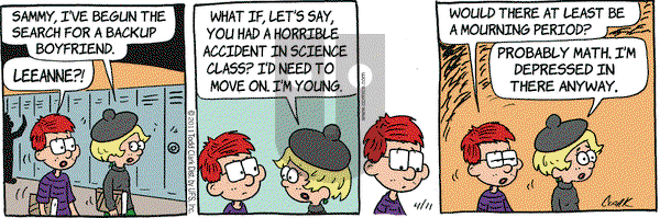 Lola - Monday April 11, 2011 Comic Strip