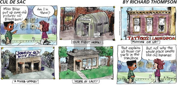 Cul de Sac on Sunday June 3, 2012 Comic Strip