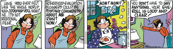 Rose is Rose on Monday November 7, 2011 Comic Strip