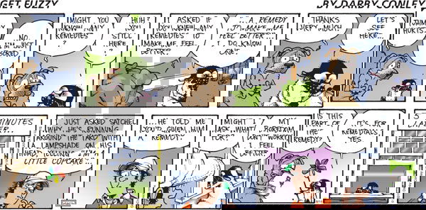 Get Fuzzy - Sunday August 14, 2011 Comic Strip
