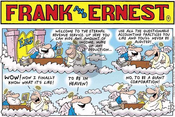 Frank and Ernest on Sunday March 5, 2006 Comic Strip