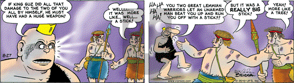 Alley Oop on Friday August 27, 2010 Comic Strip