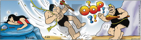 Alley Oop on Tuesday April 22, 2014 Comic Strip