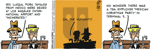 La Cucaracha on Saturday December 5, 2015 Comic Strip