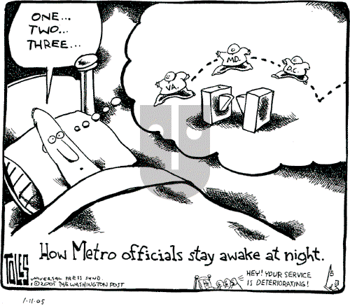 Tom Toles on Tuesday January 11, 2005 Comic Strip