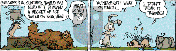 The Grizzwells on Monday September 29, 2014 Comic Strip