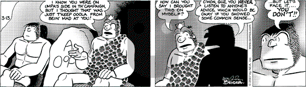 Alley Oop on Tuesday March 13, 2007 Comic Strip