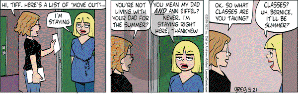 Luann on Tuesday May 21, 2019 Comic Strip