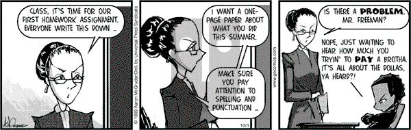The Boondocks on Tuesday May 6, 2014 Comic Strip